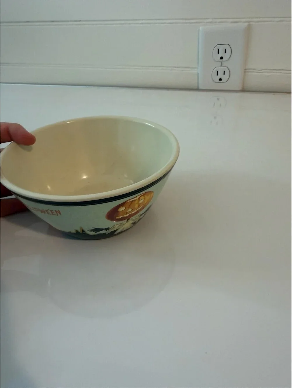 Vintage Williams Sonoma Happy Halloween Bowl